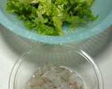 海老とレタスの豆乳クリーム春巻き作り方1写真