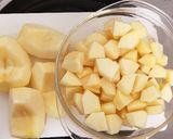 レンジでチン！りんごジャム作り方1写真