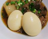 ホッと温まる☆大根と牛肉の韓国風煮込み作り方7写真