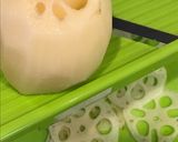 薄切りれんこんの、カリカリチーズ焼き！作り方1写真