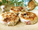 米粉と豆腐のあんこ入りおやき作り方12写真