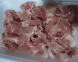 豚肉のじゃが＆生姜こぶおろし焼き作り方1写真