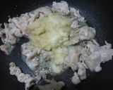 豚肉のじゃが＆生姜こぶおろし焼き作り方3写真