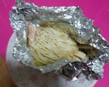 フライパンde鮭のバターホイル焼き作り方5写真