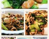 簡単！豚肉とチンゲン菜とキノコの中華炒め作り方4写真