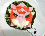 ☆キャラ弁 モンハン リオレウス作り方8写真
