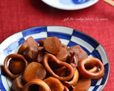 里芋とイカの煮物作り方5写真