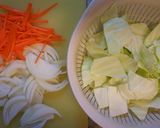 ツナ キャベツ野菜炒め作り方1写真