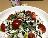 鶏ささみとひじきの貧血防止サラダ作り方4写真