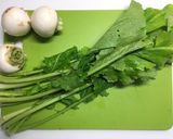 かぶの葉と塩昆布のしっとりふりかけ♪作り方1写真