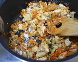 かぼちゃのグラタン　餃子の皮の歯ごたえ作り方2写真