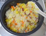 さつまいもの炊き込みご飯　簡単作り方2写真