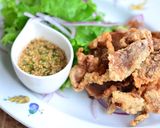 豚肉のからあげの中華風ピリ辛ダレ作り方4写真