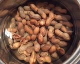 やわらか甘いʕ•ᴥ•ʔ落花生の塩茹で作り方1写真