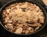 キノコと鶏の炊き込みご飯作り方5写真