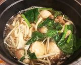 簡単！秋の味覚♪絶品の鶏つくねのきのこ汁作り方2写真