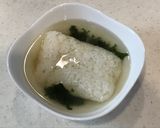 温かい朝ごはん、わかめスープごはん！作り方3写真