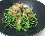 速攻!バター香る、豆苗の蒸しあえ作り方3写真