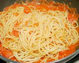 簡単♪トマトソース・スパゲッティ作り方4写真