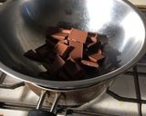 チョコ2枚卵2こでお手抜きガトーショコラ作り方2写真