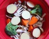 季節の蒸し物を手作りタレで。作り方5写真
