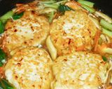 ふわふわ豆腐ハンバーグの野菜あんかけ作り方7写真