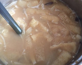 残り物で簡単きのこのお味噌汁作り方5写真