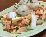 紅鮭缶・さっぱり大根こぶおろし和え作り方4写真
