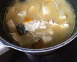 野菜の旨みダシで!かぼちゃ&玉ねぎ味噌汁作り方6写真
