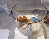 柿のゴマだれ風豆腐クリーム素麺パフェ作り方2写真
