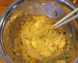 柿のゴマだれ風豆腐クリーム素麺パフェ作り方6写真