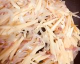 細切りポテトのたらこチーズ炒め作り方4写真