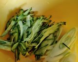 揚げ茄子のポン酢サラダ作り方1写真