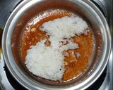 簡単 キムチ雑炊 松竹梅の３コースで！作り方4写真