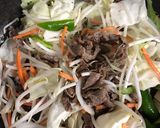 回鍋肉うどん♪作り方5写真