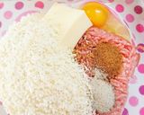 卵豆腐でチーズハンバーグ【ふわっ激うま】作り方2写真
