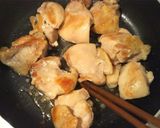 フライパン１つで♪鶏肉の甘旨お味噌焼き♪作り方5写真