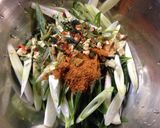 辛ラーメンの油そば風作り方1写真