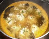 辛ラーメン de おかずスープ作り方2写真