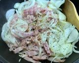 男飯 手抜き簡単 ベーコントマトパスタ作り方5写真