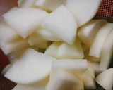 時短でやわらか大根と豚肉の炒め煮作り方1写真