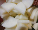 時短でやわらか大根と豚肉の炒め煮作り方1写真