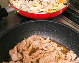簡単♪鍋用ｶｯﾄ野菜と豚肉きのこ炒めもの作り方12写真