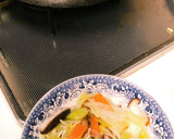 簡単♪鍋用ｶｯﾄ野菜と豚肉きのこ炒めもの作り方13写真