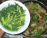 五目あんかけラーメン♪簡単野菜豚肉スープ作り方10写真