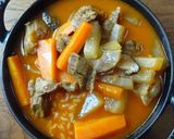 牛すじ肉のクッパ作り方4写真