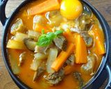 牛すじ肉のクッパ作り方5写真