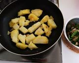じゃがいもとピーマンの舞茸チーズ焼き♪作り方5写真