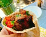 簡単トマトピタパン！BBQにも♪作り方17写真