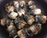 鰯のさっぱり梅しそ包み焼き作り方7写真